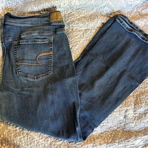 American Eagle Outfitters Blue Boot Cut Jeans